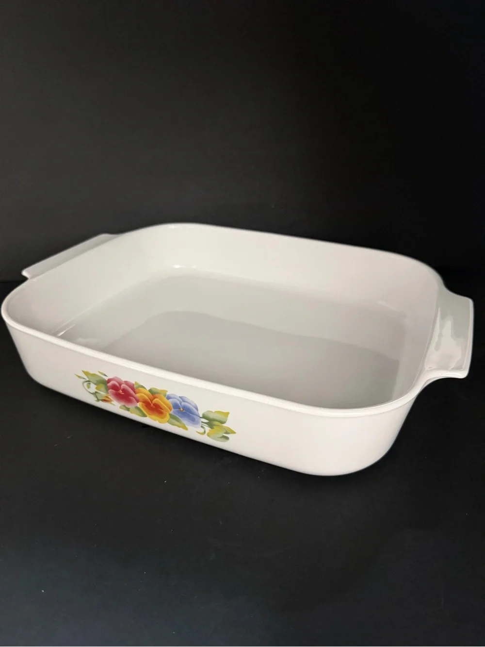 Corning ware Summer Blush A-21 B-N Baking Dish 12x10x2,5” Lasagne Pan Casserole